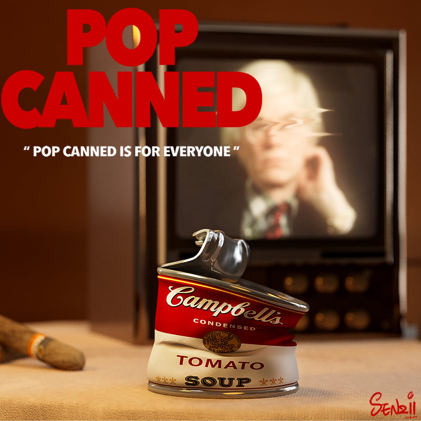 [Spot In stock] Furniture decoration series: POP CANNED (popular canned food)