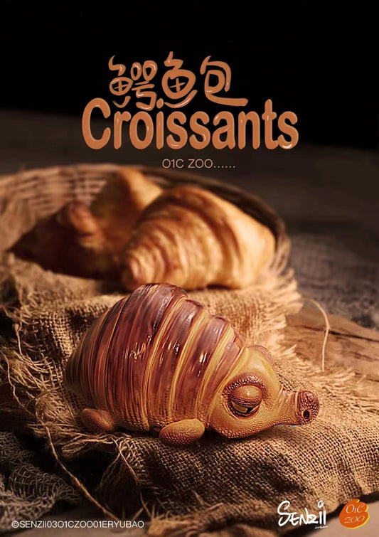 [In stock] Delicious Zoo: Crocodile Croissant SENZII x O1C ZOO