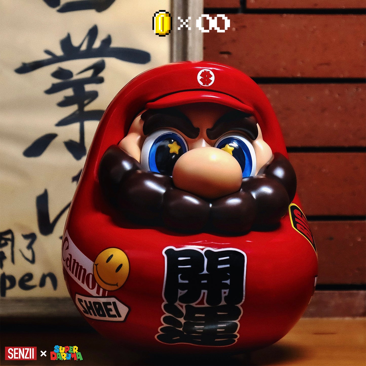 Super Daruma Series "Good Luck" Daruma 