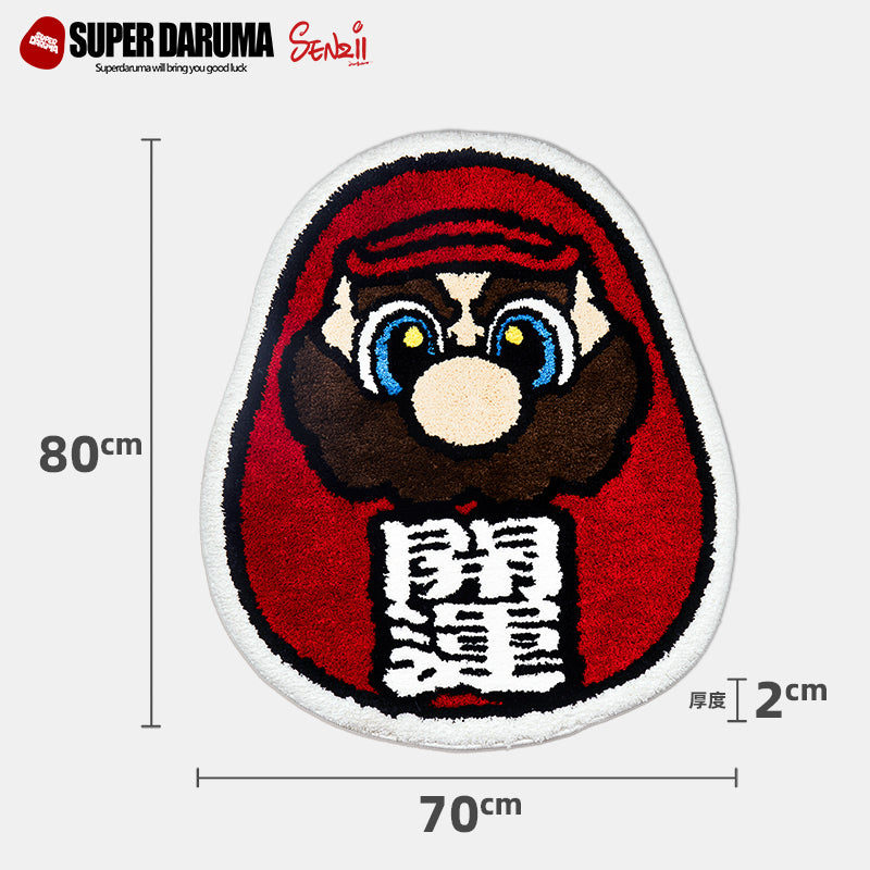 「預售」超級達摩開運地毯