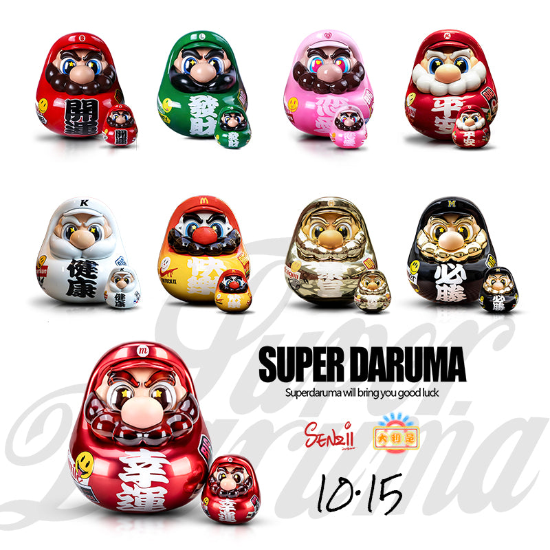 Super Daruma Series "Get Rich" Daruma 