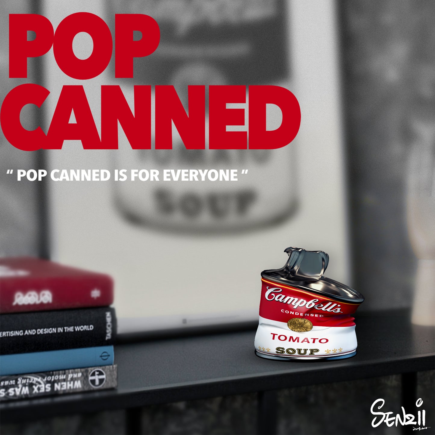 [Spot In stock] Furniture decoration series: POP CANNED (popular canned food)