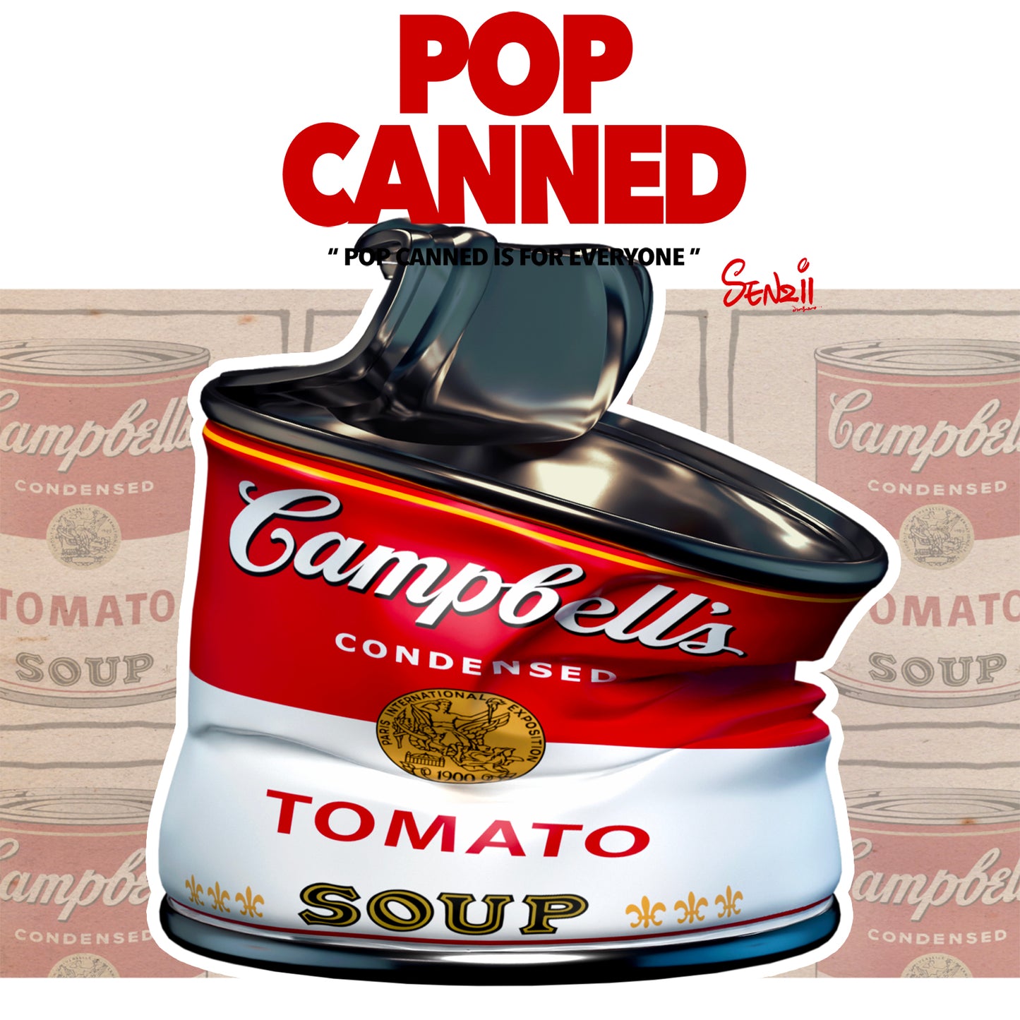 【即入荷】家具デコレーションシリーズ：POP CANNED（人気の缶詰）