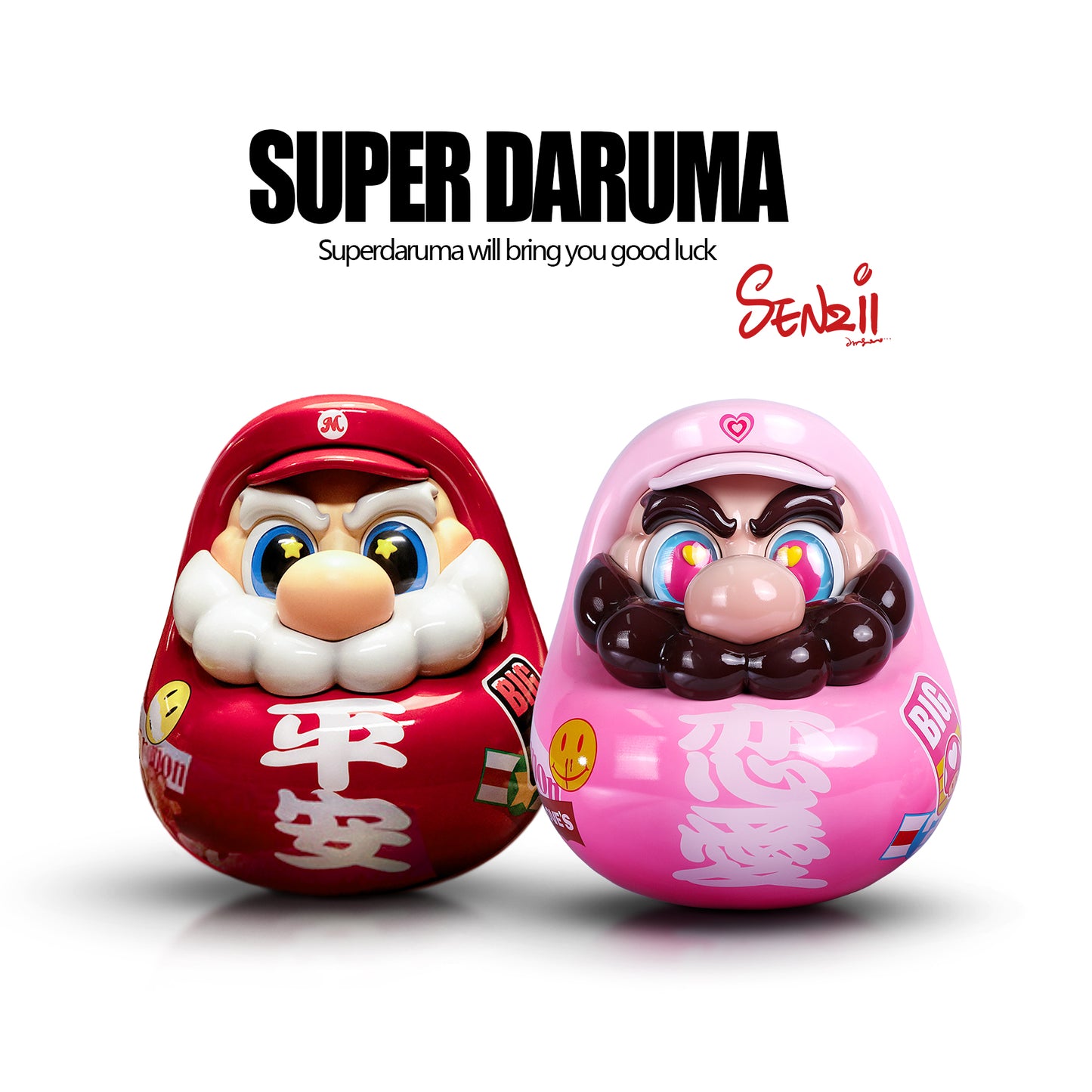 Super Daruma Series "Love" Limited to Valentine's Day 2023 