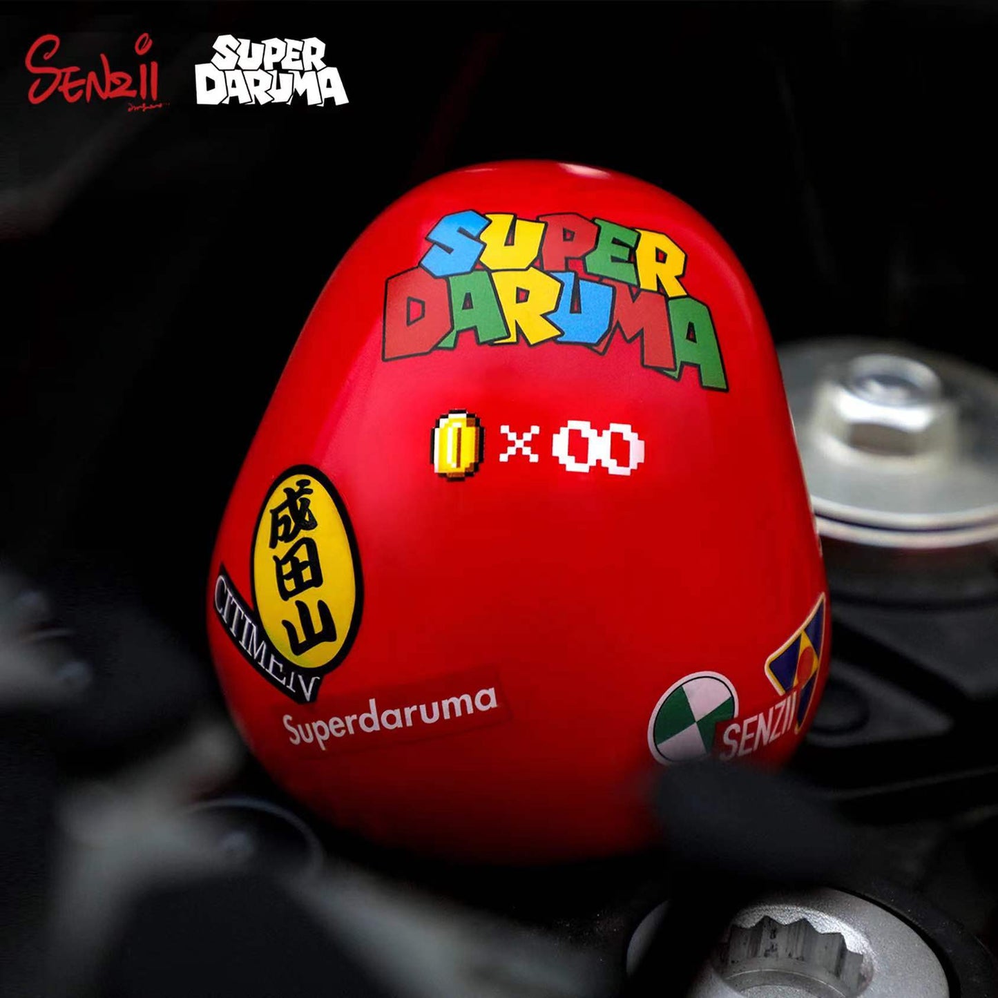 Super Daruma Series "Good Luck" Daruma 