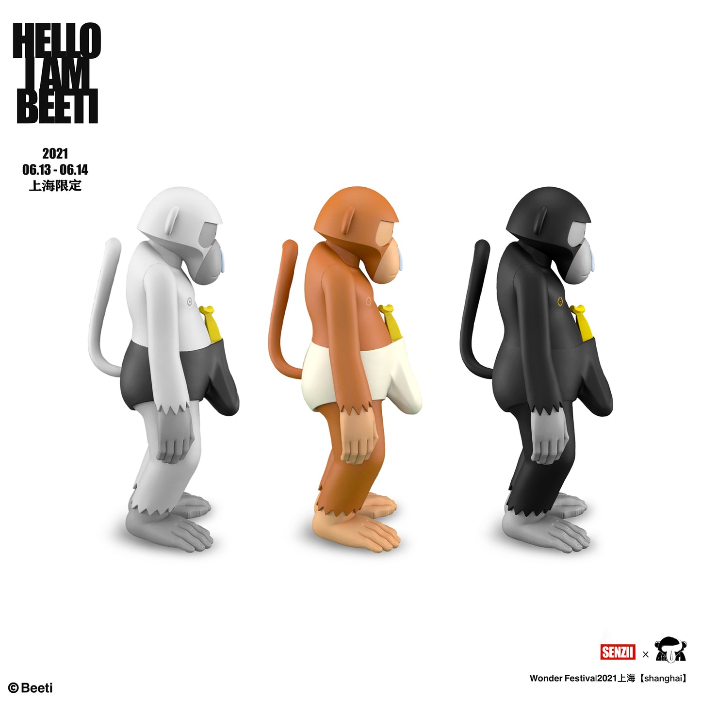 【SOLD OUT完売】BEETI X SENZII<hello beeti></hello>